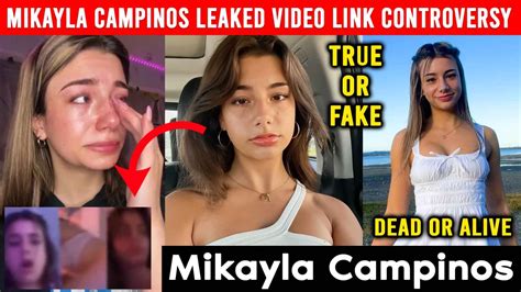 twitter mikayla leak|Mikayla Campinos Leaks